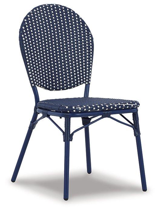 Odyssey Blue Outdoor Table and Chairs (Set of 3)