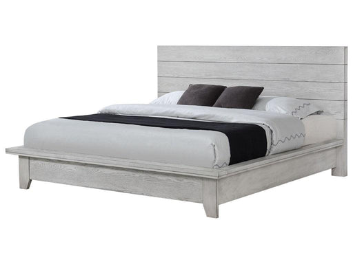 Crown Mark White Sands Queen Platform Bed in White image