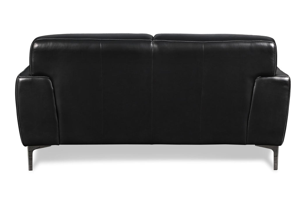 New Classic Carrara Loveseat in Black