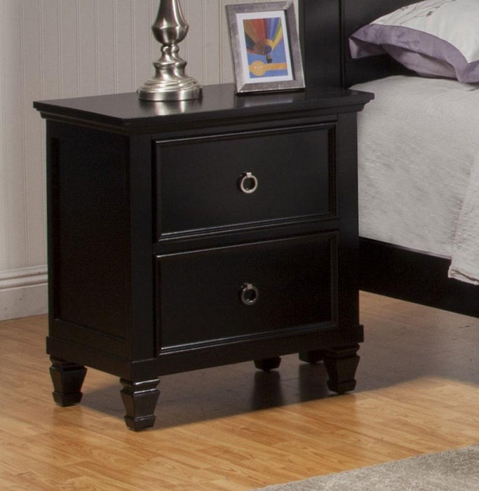 New Classic Tamarack 2-Drawer Nightstand in Black image