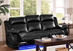 New Classic Vega Dual Recliner Sofa in Premiere Black image